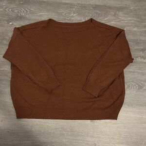 Brown Knit Sweater